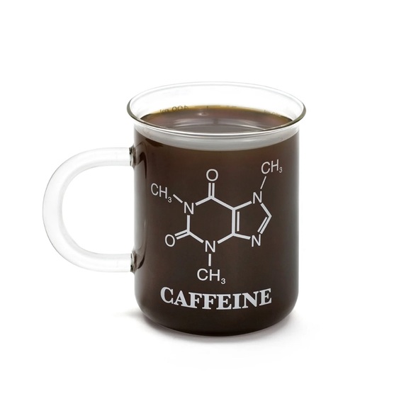 Caffeine Chemistry Beaker Coffee Mug 400ml - Picture 1 of 9